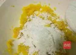 Illustration of how to make rocket sweet potato cake 3