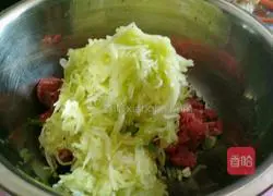 Spinach Illustration of how to make dumplings 6