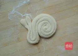 Illustration of how to make yam and white rabbit steamed buns 7