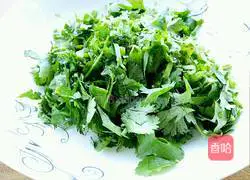 Illustration of how to make chicken and coriander dumplings 5