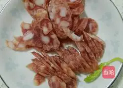 Illustration of how to make rapeseed fried rice 6