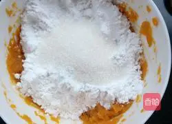 Illustration of how to make sweet pumpkin cake 4