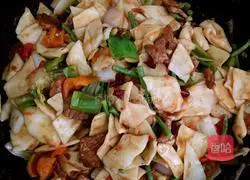 Illustration of how to make fried noodles 14