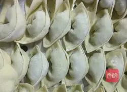 Illustration of how to make leek and egg dumplings 8