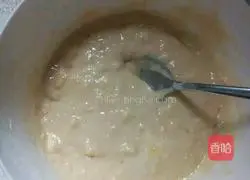 Banana Cake Illustration of how to do it 3