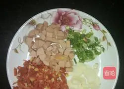 Illustration of how to make fried rice 1