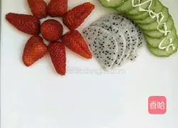 Illustration of how to make diced pork, cabbage and fried rice 9