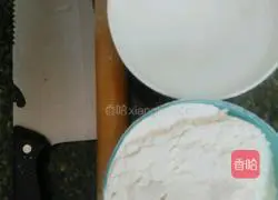 Dumplings Illustration of how to make leather 1