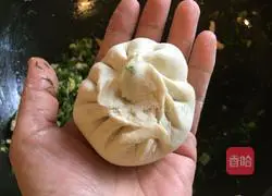 Illustration of how to make fennel pancakes 13