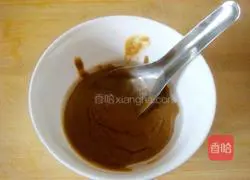 Illustration of how to make noodles with chopped green onion 1