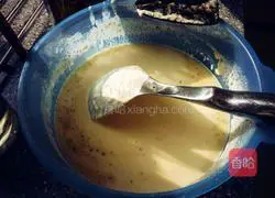 Illustration of how to make pancakes and fruits 2