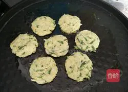 Illustration of how to make vegetable pancakes 7