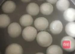 Illustration of how to cook glutinous rice balls 5