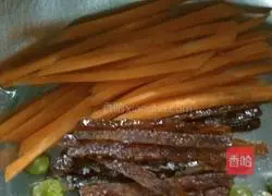 Illustration of home-style fried noodles 2