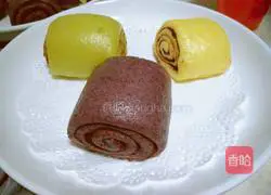 Illustration of how to make black rice steamed buns 17