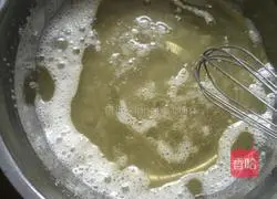 Illustration of how to make egg white sesame crispbread 2