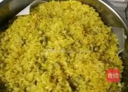 Illustration of how to make flower-dyed glutinous rice 5
