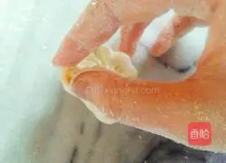 Cabbage Vegetable Illustration of how to make stuffed steamed dumplings 13