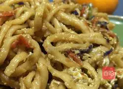 Illustration of how to make fried noodles 13