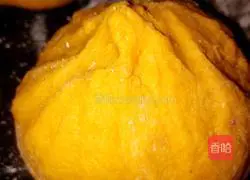 Illustration of how to make orange steamed buns 5