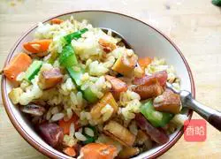 Assorted Fried Rice Recipe Illustration 3