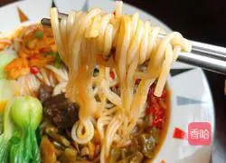 Illustration of Braised Beef Noodles 10