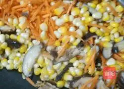  Illustration of how to make colorful fried rice 7