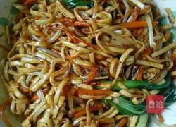 Illustration of how to make fried noodles 7