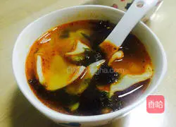 Illustration of how to make fresh meat wontons 16