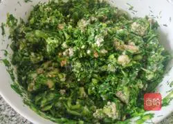 fennel pork Illustration of how to make stuffed dumplings 8