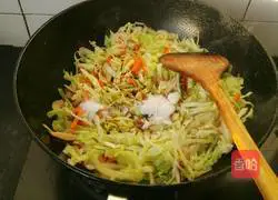Illustration of how to make fried noodles 9