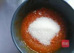 Illustration of how to make persimmon cake 3