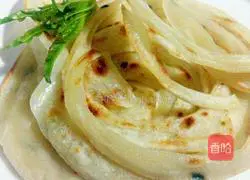 Illustration of how to make scallion pancakes 11