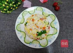 Egg Fried Rice Recipe Illustration 5