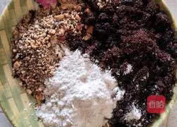 How to make brown sugar and sesame cakes Illustration 1