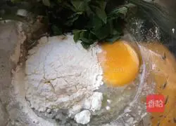 Illustration of how to make peppermint omelette 2