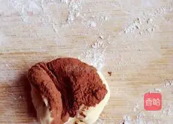 Illustration of how to make pumpkin and piggy steamed buns 4