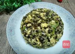 Illustration of how to make white radish dumpling stuffing 15