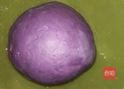 Illustration of how to make purple sweet potato buns 3