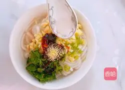 Illustration of how to make cold potato powder 6