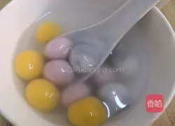 Illustration of how to make smooth glutinous rice balls 6