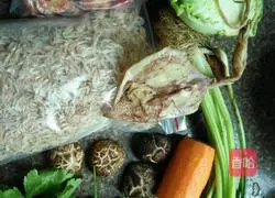 Illustration of how to make vegetable buns 1