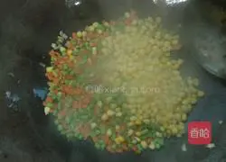 Assorted Egg Fried Rice Recipe Illustration 4