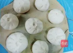 Illustration of how to make zucchini and egg stuffed buns 20