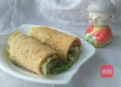 Illustration of making multigrain pancakes 13