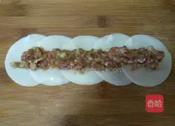 Illustration of how to make rose dumplings 5