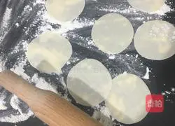 Illustration of how to make celery and beef dumplings 4