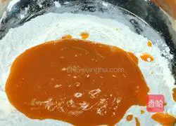 Illustration of how to make pumpkin buns 4