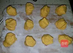 Illustration of how to make pan-fried pumpkin cake 4