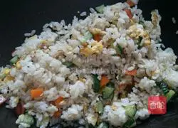 Egg fried rice recipe 5